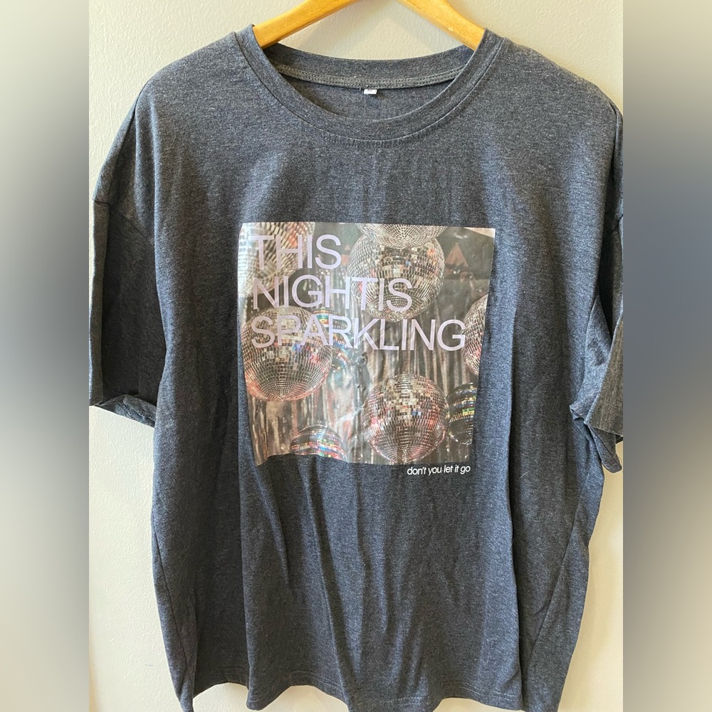 This Night Is Sparkling” Graphic Tee • Taylor Swift Inspired • Unisex T-Shirt